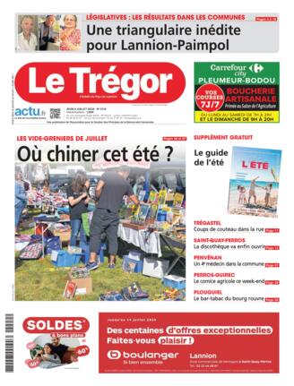 Couverture du magazine "Le Trégor" n°20240704