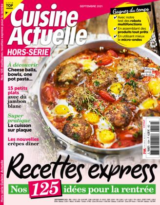 Couverture du magazine "Cuisine Actuelle Hors-Série" n°159