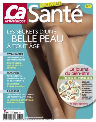 Couverture du magazine "Ca M'Intéresse Santé Bien être" n°1