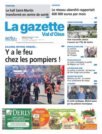Couverture du magazine "La Gazette du Val d'Oise" n°20250409