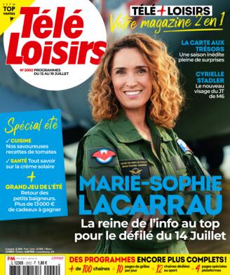 Couverture du magazine "Télé-Loisirs" n°2002