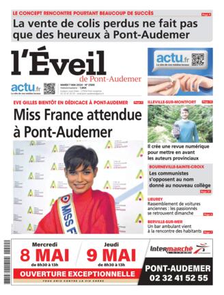 Couverture du magazine "L'Eveil de Pont-Audemer" n°20240507