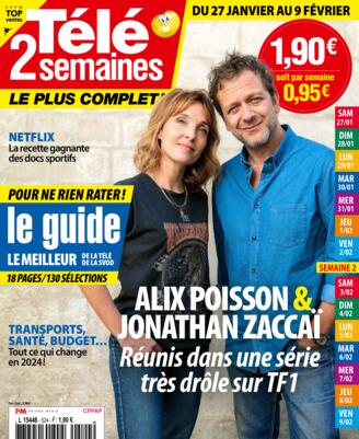 Couverture du magazine "Télé 2 Semaines" n°524