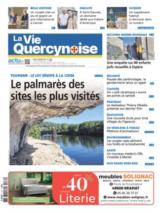 Couverture du magazine "La Vie Quercynoise" n°20250313