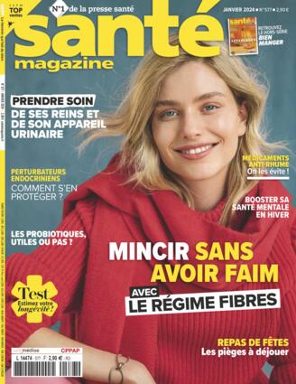 Couverture du magazine "Santé Magazine" n°577