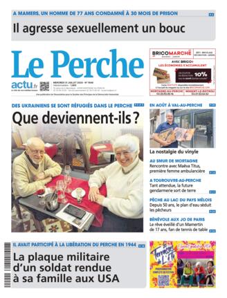 Couverture du magazine "Le Perche" n°20240731