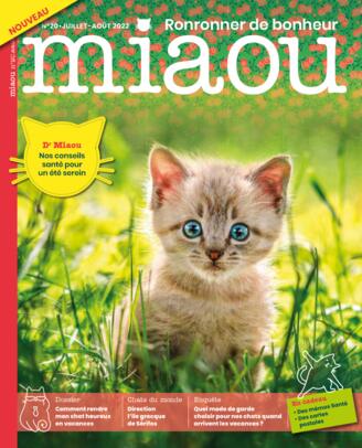 Couverture du magazine "Miaou" n°20