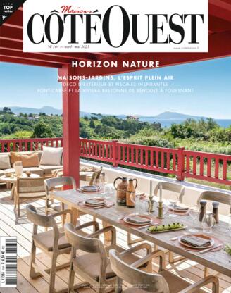 Couverture du magazine "Maisons Côté Ouest" n°164