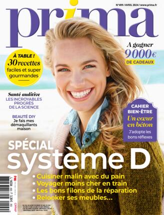 Couverture du magazine "Prima" n°499