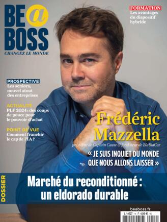 Couverture du magazine "Be a Boss" n°14