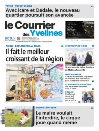 Couverture du magazine "Le Courrier des Yvelines Poissy" n°20240605