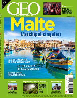 Couverture du magazine "GEO" n°534