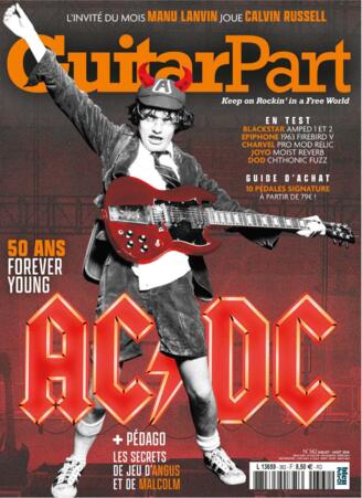 Couverture du magazine "Guitar Part" n°362