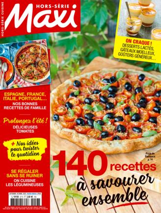 Couverture du magazine "MAXI HS CUISINE" n°57