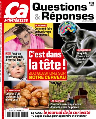 Couverture du magazine "Titre Ça M’intéresse Question Réponse" n°33