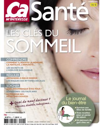 Couverture du magazine "Ca M'Intéresse Santé Bien être" n°4