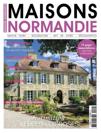 Couverture du magazine "Maisons Normandie" n°49