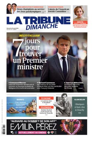 Couverture du magazine "La Tribune Dimanche" n°47