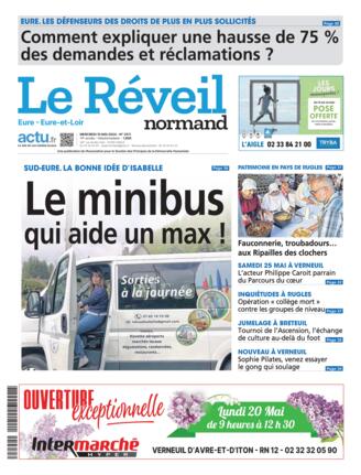 Couverture du magazine "Le Réveil Normand : Eure" n°20240515