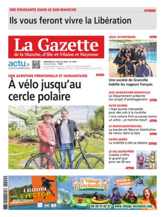 Couverture du magazine "La Gazette de la Manche : Saint-Hilaire" n°20240731