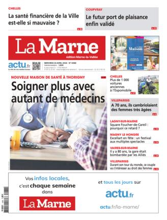 Couverture du magazine "La Marne : Marne-la-Vallée" n°20240424
