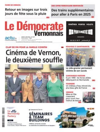 Couverture du magazine "Le Démocrate Vernonnais" n°20240606