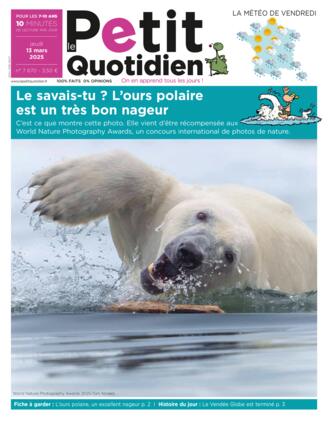Couverture du magazine "Le Petit Quotidien" n°7670