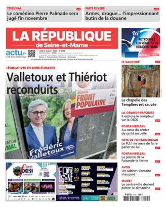 Couverture du magazine "La République de Seine-et-Marne C" n°20240708