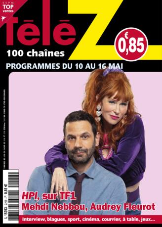 Couverture du magazine "Télé Z 100 Chaînes" n°2226