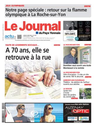 Couverture du magazine "Le Journal du Pays Yonnais" n°20240606