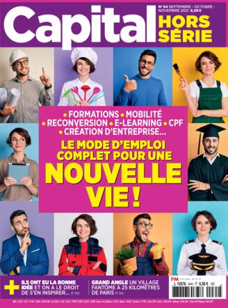Couverture du magazine "Capital Hors-Série" n°64