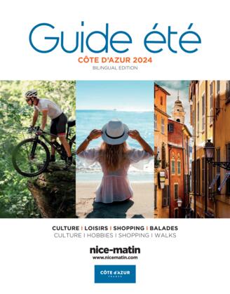 Couverture du magazine "Guide été CÔTE D'AZUR" n°2024