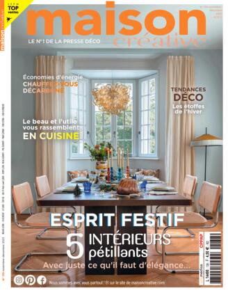 Couverture du magazine "Maison Créative" n°138