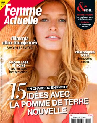 Couverture du magazine "Femme Actuelle" n°2124