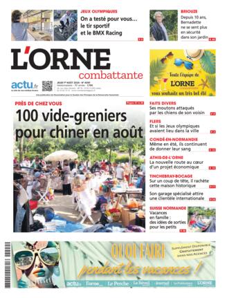 Couverture du magazine "L'Orne Combattante : Flers" n°20240801