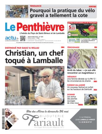 Couverture du magazine "Le Penthièvre" n°20240516