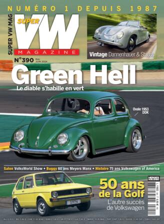 Couverture du magazine "SUPER VW MAGAZINE" n°390
