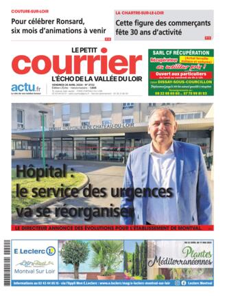 Couverture du magazine "Le Petit Courrier L'Écho de la Vallée de Loir : Édition l'Écho" n°20240426