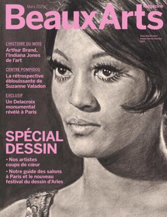 Couverture du magazine "Beaux Arts Magazine" n°489