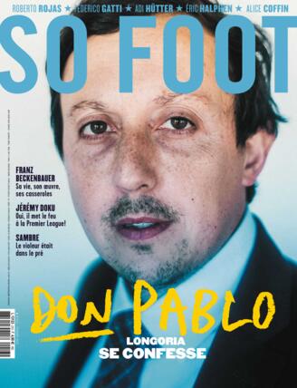 Couverture du magazine "So Foot" n°213