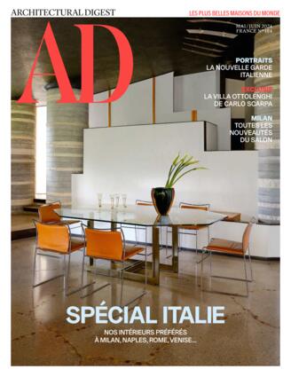 Couverture du magazine "AD" n°184