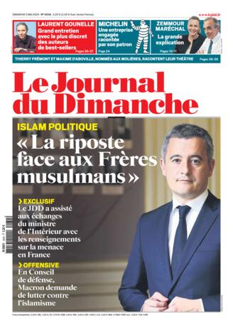 Couverture du magazine "Le Journal du Dimanche" n°4034