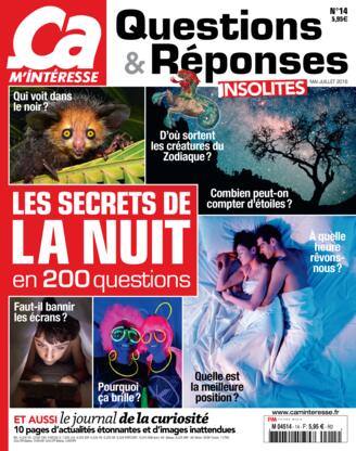 Couverture du magazine "Ca M'Intéresse Questions Et Réponses" n°14