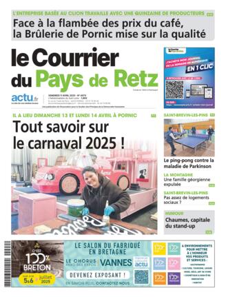 Couverture du magazine "Le Courrier du Pays de Retz" n°20250411