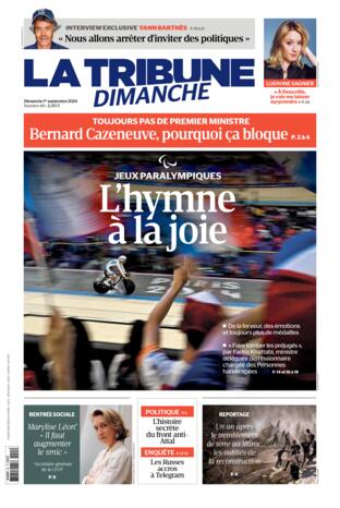 Couverture du magazine "La Tribune Dimanche" n°48