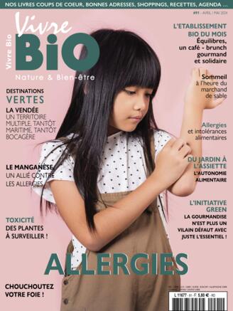 Couverture du magazine "Vivre Bio" n°91