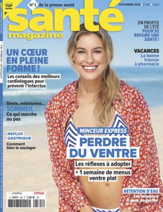 Couverture du magazine "Santé Magazine" n°585