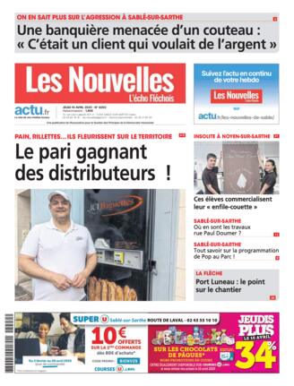 Couverture du magazine "Les Nouvelles - L’Echo : Sablé/Sarthe" n°20250410