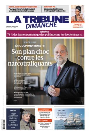 Couverture du magazine "La Tribune Dimanche" n°30