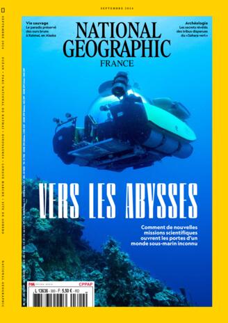 Couverture du magazine "National Geographic" n°300